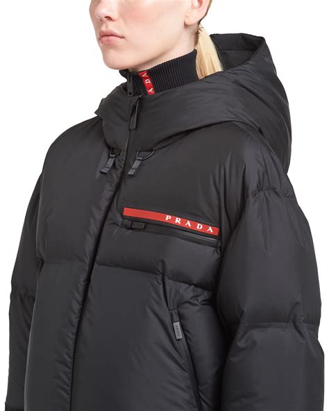 prada nylon anorak|Prada Puffer Jackets for Women .